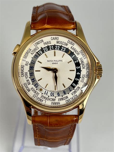 Patek Philippe World Time Yellow Gold 5110 